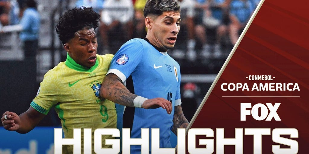 Uruguay vs. Brazil Highlights | 2024 Copa América | Quarterfinals