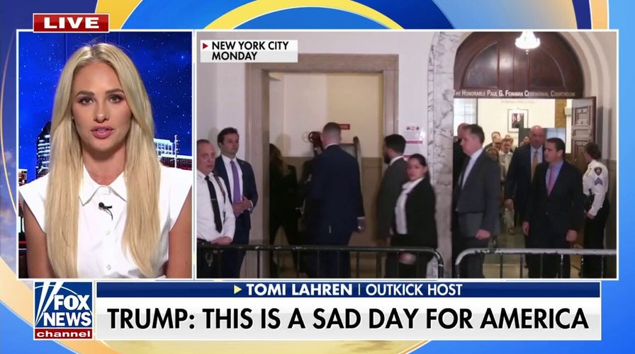 Tomi Lahren reacts to 'heated' Trump trial in NYC: Has to use appearances as 'campaign events'