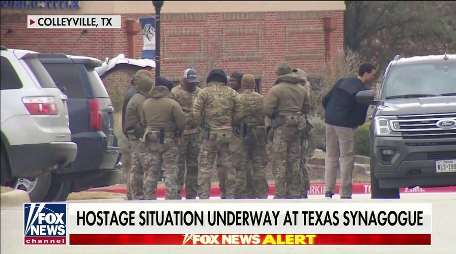 Hostages taken at Texas synagogue as crisis negotiators continue to work to secure victims' release