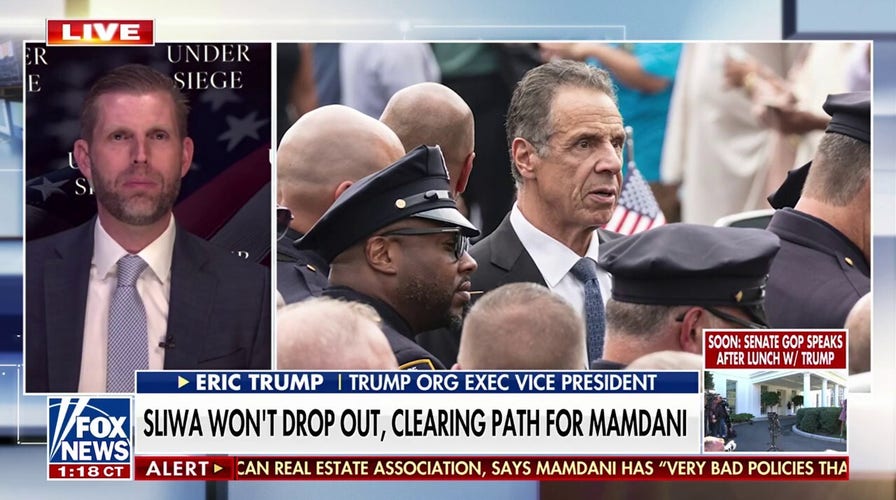 Eric Trump warns Cuomo can’t win with Sliwa on ballot