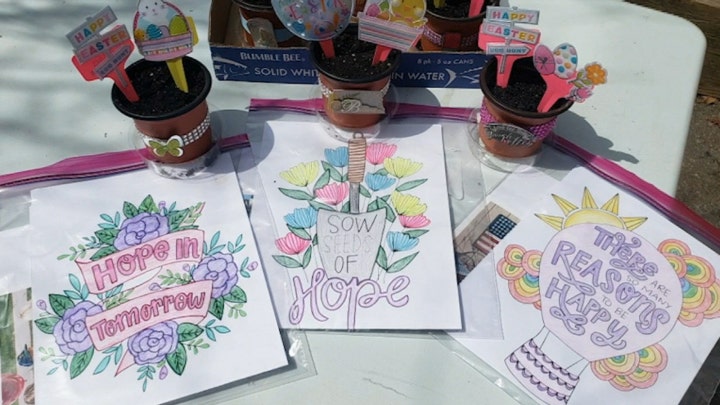 Massachusetts woman rallies community to deliver potted plants to seniors homebound by the coronavirus