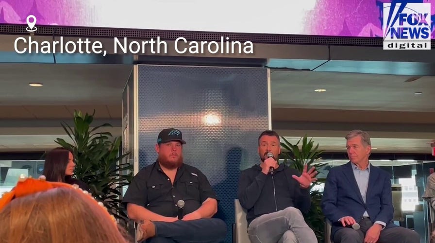Luke Combs and Eric Church recall seeing photos of the devastation following Hurricane Helene
