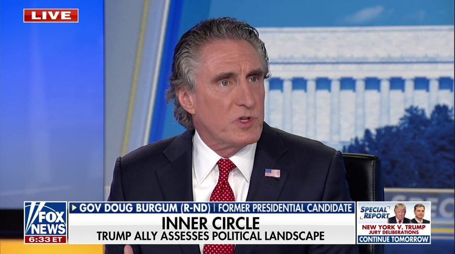 Gov. Doug Burgum: NY v. Trump is 'unprecedented' and Americans have already acquitted Trump