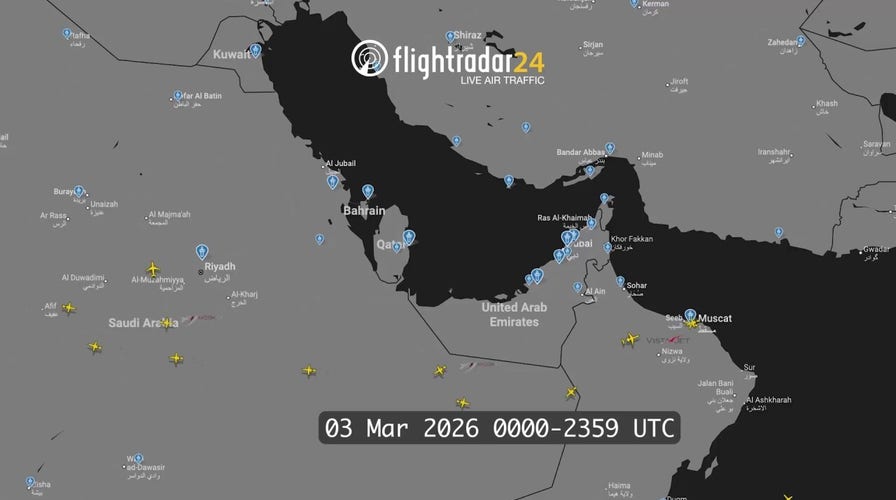Flight tracker shows private jet activity growing the the Middle East