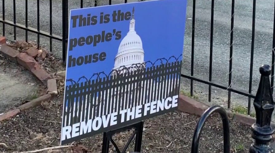 Support building to remove security fence surrounding US Capitol