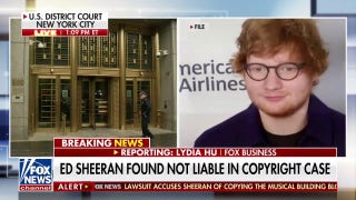Ed Sheeran found not liable in copyright case - Fox News