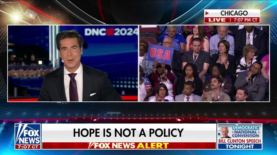 JESSE WATTERS: This is the Obama strategy – heavy on hope, light on action