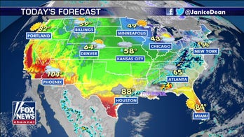 National forecast for Friday, May 8