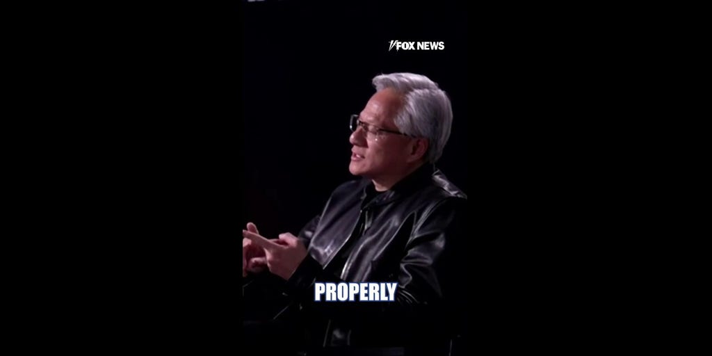 Jensen Huang 'largely optimistic' about the future of AI