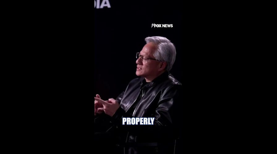 Jensen Huang 'largely optimistic' about the future of AI