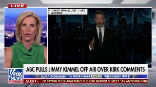 Laura Ingraham reveals why Kimmel's suspension is a 'market' issue versus free speech issue