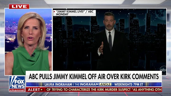 Laura Ingraham reveals why Kimmel's suspension is a 'market' issue versus free speech issue