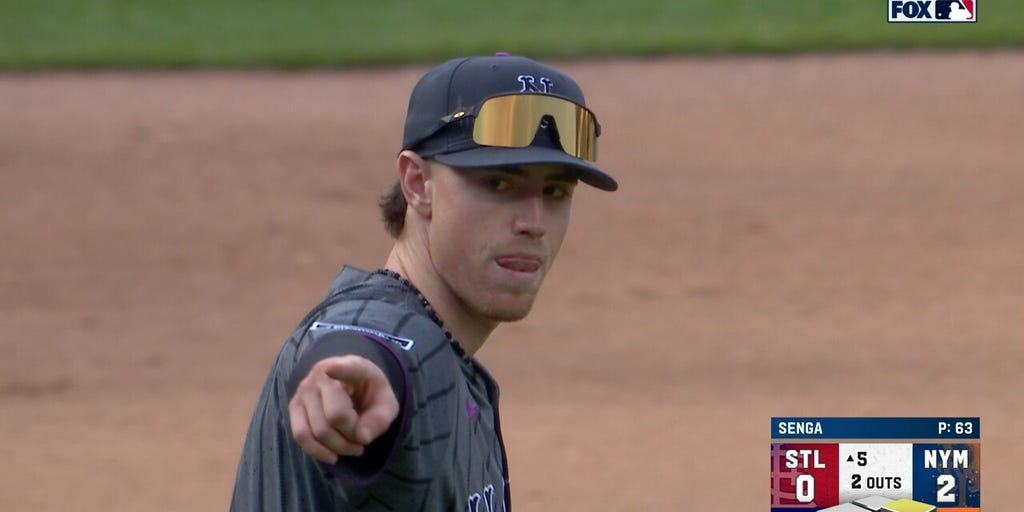 Brett Baty's unreal throw nails Thomas Saggese at the plate, preserving 2-0 Mets lead over Cardinals