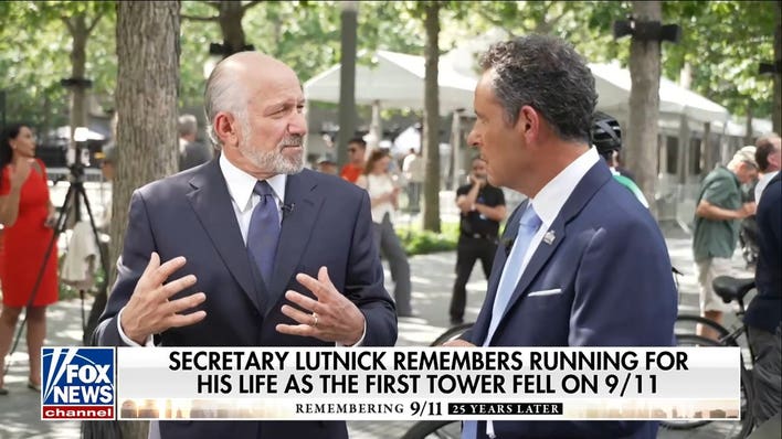 Howard Lutnick shares his story and honors those lost on 9/11