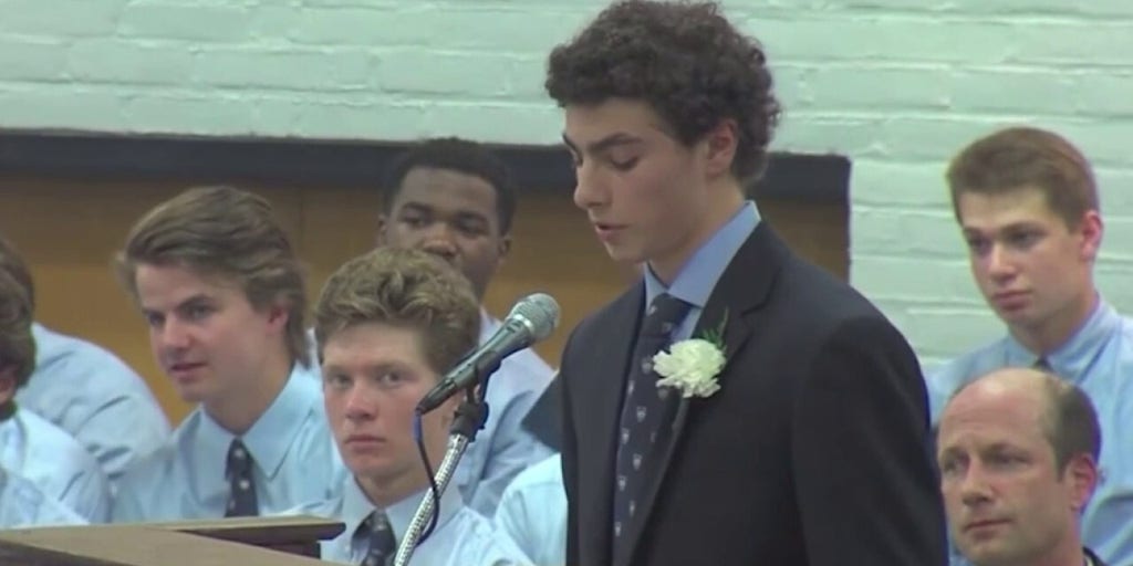 Luigi Mangione delivers 2016 valedictorian speech