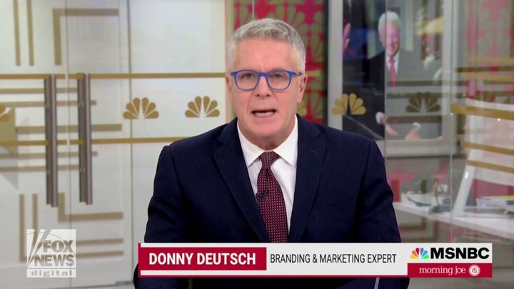 Donny Deutsch admits Dems losing on economy so need to "scare" voters about GOP