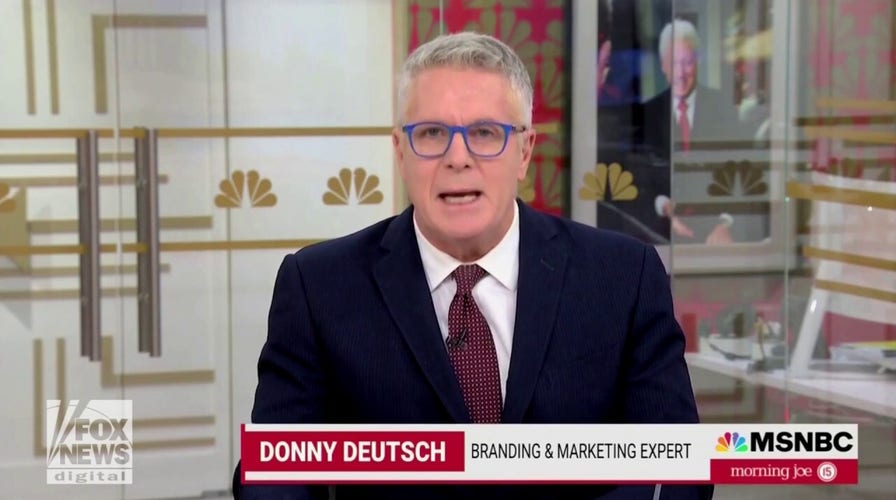 Donny Deutsch admits Dems losing on economy so need to "scare" voters about GOP