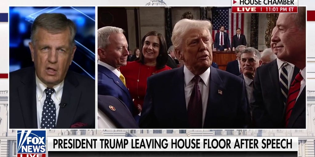 If anyone doubted Trump is the ‘political colossus’ of our time, his joint address 'put that to rest,' says Brit Hume