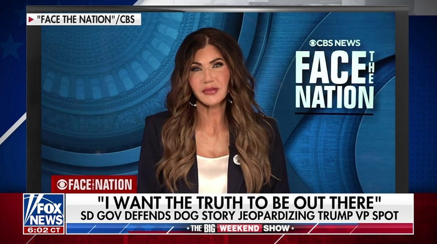 Will dog story sink Kristi Noem's shot as Trump's VP?