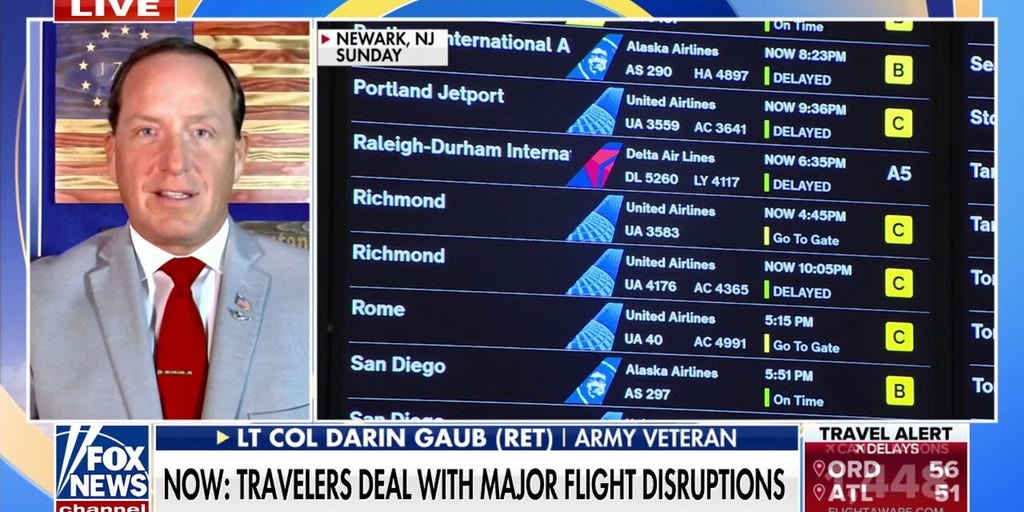 Travelers battling major flight disruptions as shutdown drags on