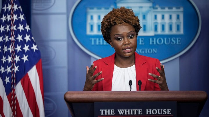 Karine Jean-Pierre holds daily White House briefing