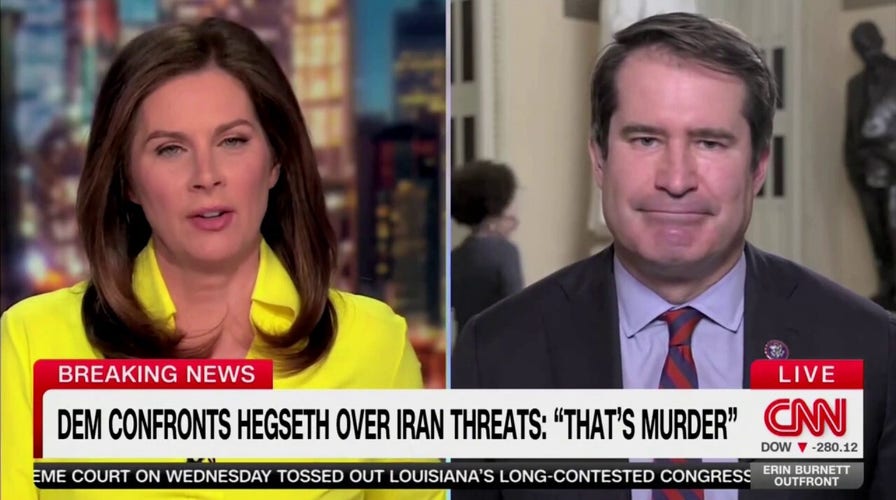 Dem Rep. Seth Moulton: Pete Hegseth is 'guilty' of war crimes