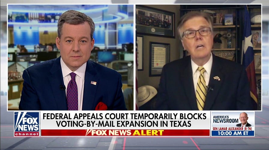 Texas Lt. Gov. Dan Patrick warns of Democrats stealing votes through mail-in ballots