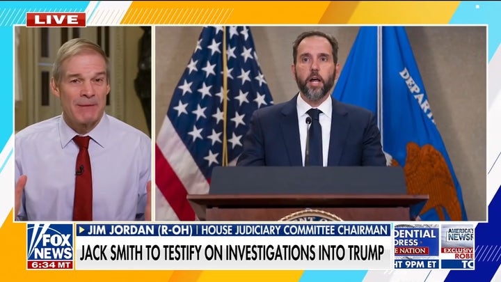 Biden DOJ, Jack Smith pressured FBI into Trump Mar-a-Lago raid, Rep. Jordan says