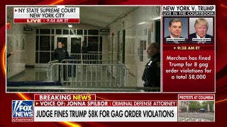 Trump fined $8,000 for gag order violations - Fox News