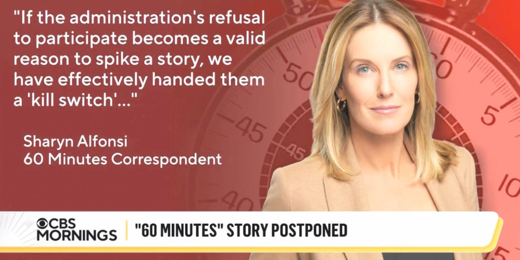 CBS holds '60 Minutes' story about notorious CECOT prison, prompting rebuke from its own reporter