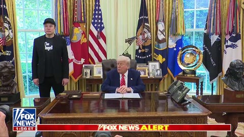 Full press conference: President Trump gives Elon Musk a 'very special' gift as he departs DOGE - Fox Business News
