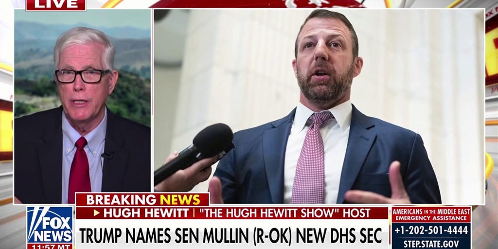 Trump names Markwayne Mullin new DHS secretary, reportedly unhappy with Kristi Noem testimony