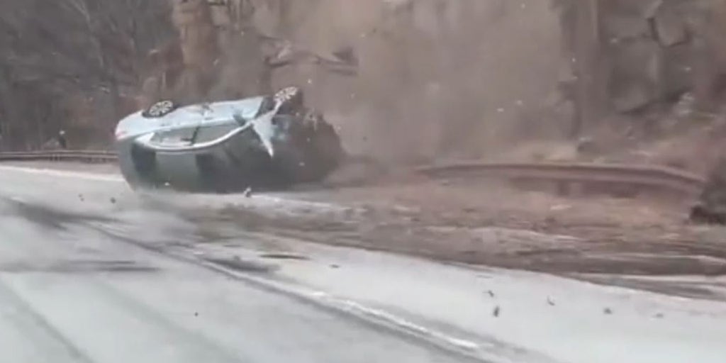 Shocking Dashcam Video Show Major Crash On NJ Highway | Fox News Video