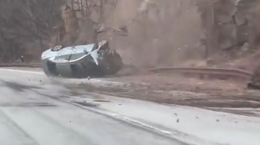 Shocking dashcam video show major crash on NJ highway