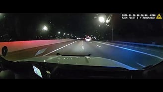 Wild police chase video shows suspect allegedly throwing chainsaw at deputies