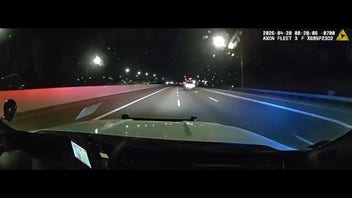 Wild police chase video shows suspect allegedly throwing chainsaw at deputies