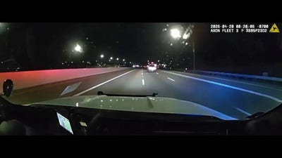 Wild police chase video shows suspect allegedly throwing chainsaw at deputies