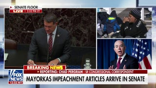 Schumer has kept his cards close to his vest on Mayorkas impeachment articles: Chad Pergram - Fox News