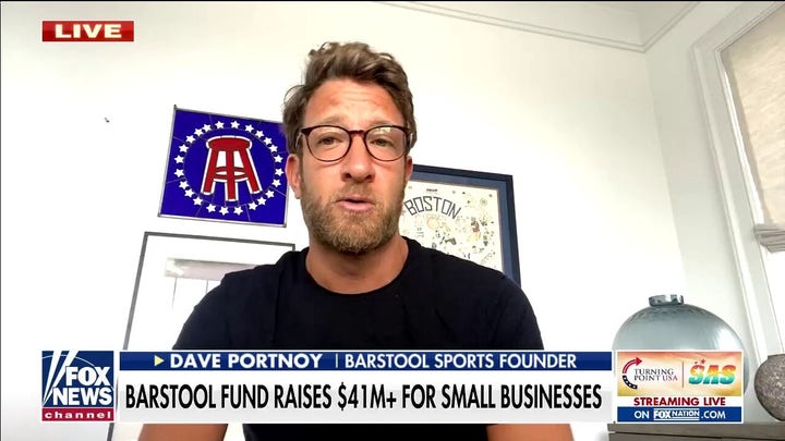 Barstool fund raises $41million for small businesses