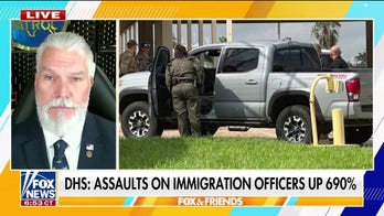 Four officers injured as attacks on ICE, CBP escalate