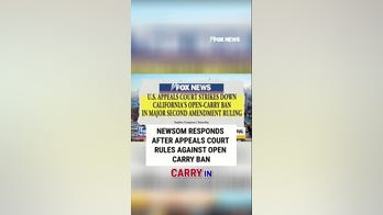 Newsom RESPONDS after appeals court rules against open carry ban