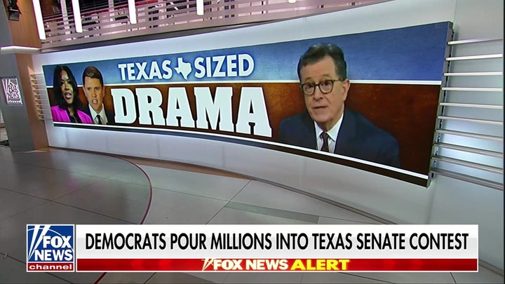 Colbert slams CBS in dispute over interview with James Talarico