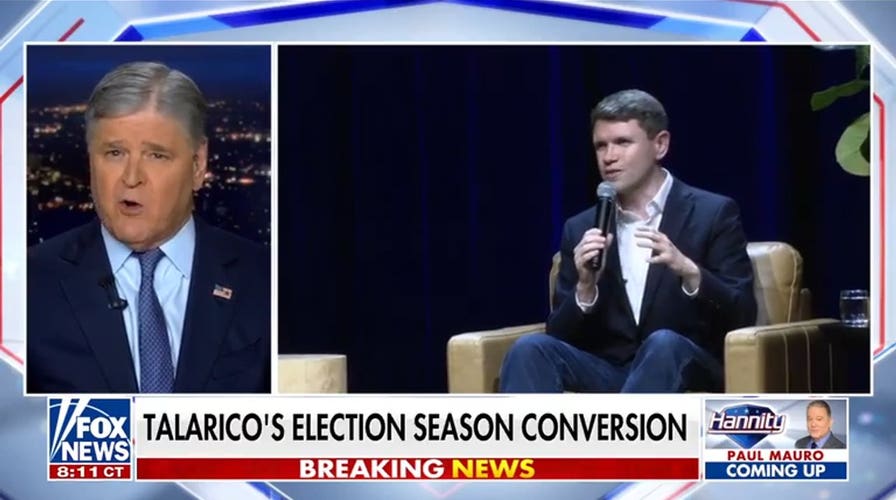 Hannity: Yet again, Talarico is changing his opinion