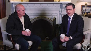 House Speaker Mike Johnson discusses Republicans’ 'no tax on tips' proposal with Uber Eats driver