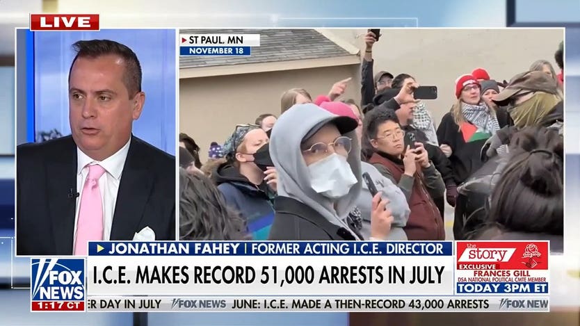 Trump admin touts record ICE arrests in July