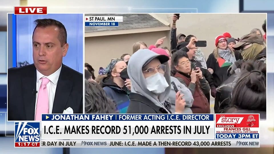 Trump admin touts record ICE arrests in July