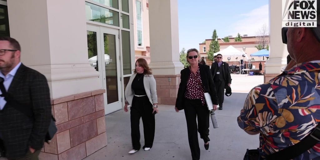 Special prosecutor Kari Morrissey arrives at the courthouse after a lunch break