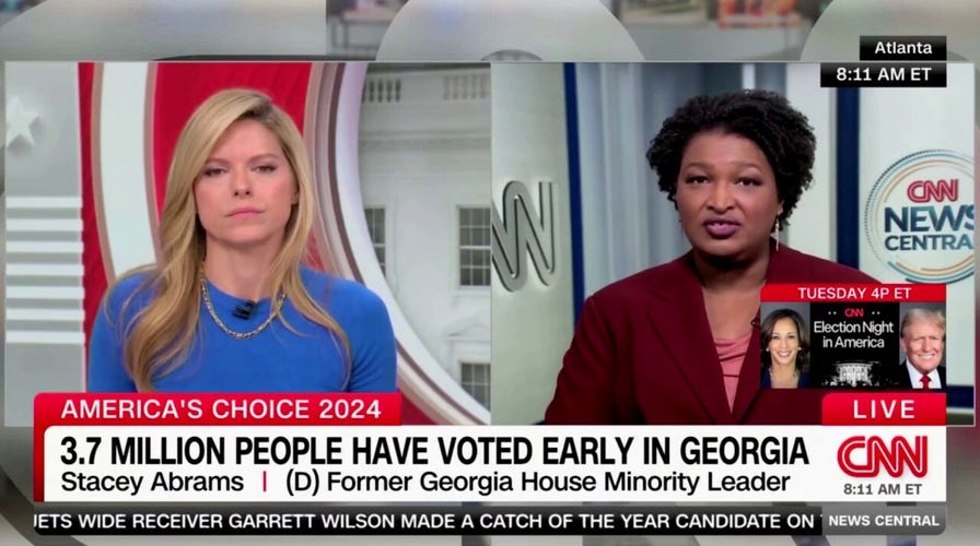 Stacey Abrams: La participación en Georgia no significa que no haya "actividad de supresión de votantes