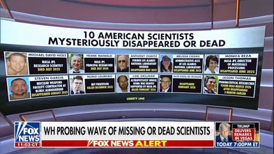 White House probes wave of missing or dead American scientists