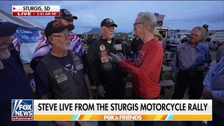 Thousands of veterans attend ‘world’s largest motorcycle rally’ to celebrate Sturgis' Military Appreciation Day